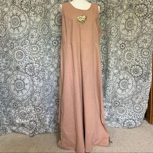 Soft As A Grape Woman’s Large Pink Floral Dress